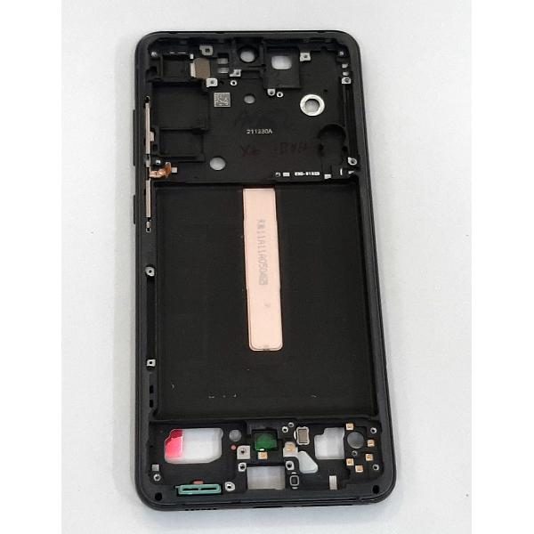 Carcasa central o marco negro para Samsung Galaxy S21 FE SM-G990B calidad premium