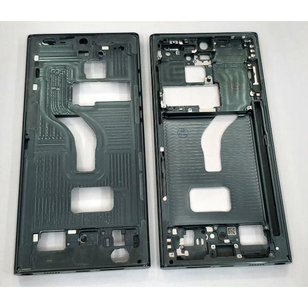 Carcasa central o marco verde para Samsung Galaxy S22 Ultra SM-S908U calidad premium