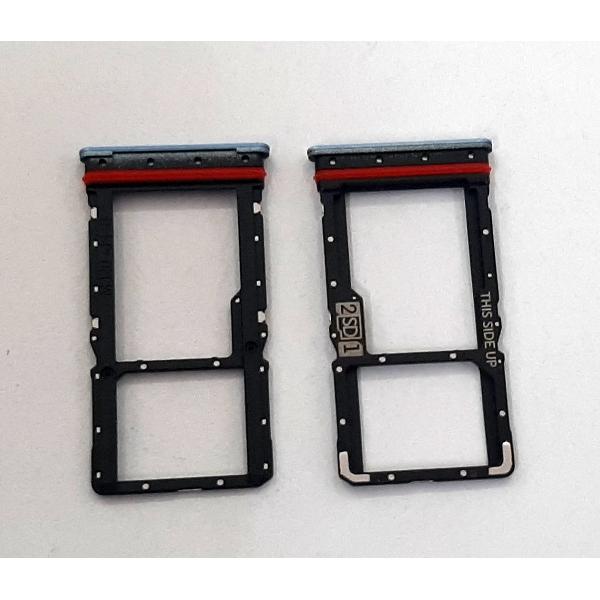 Soporte o bandeja dual sim azul para Motorola Moto G41 5G calidad premium