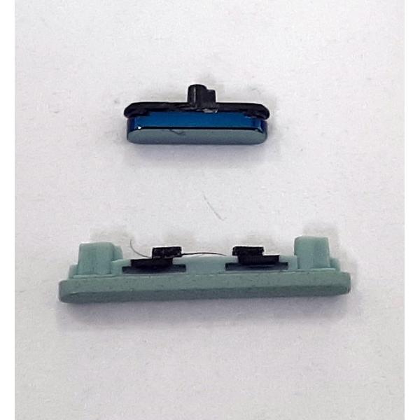 Set 2 botones verdes para Google Pixel 5 calidad premium