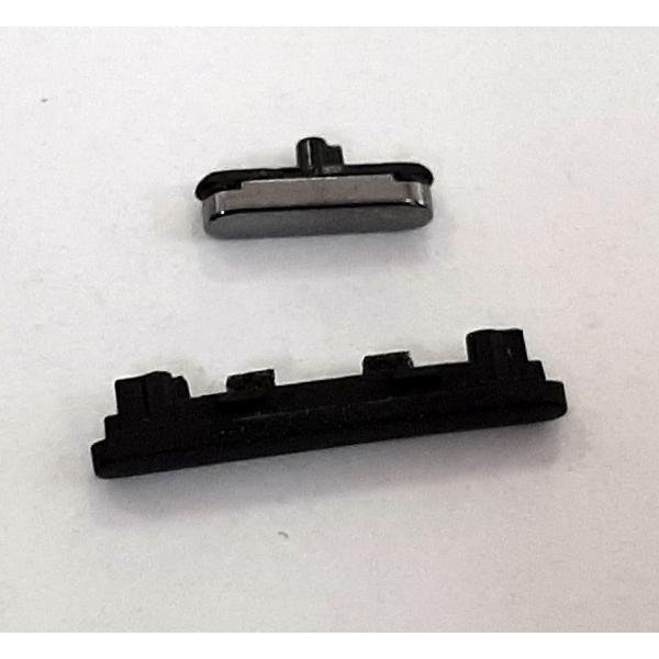 Set 2 botones negros para Google Pixel 5 calidad premium