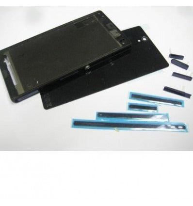 Sony Xperia Z L36H C6602 C6603 Carcasa completa negro