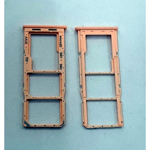 Soporte o bandeja dual sim dorada para Samsung Galaxy A13 4G SM-A135F calidad premium