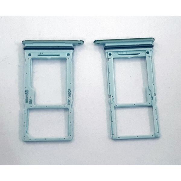 Soporte o bandeja dual sim azul para Samsung Galaxy A73 5G SM-A736B calidad premium