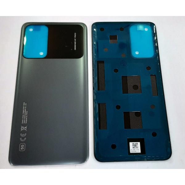 Tapa trasera o tapa bateria gris para Xiaomi Poco M4 Pro 5G