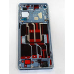 Carcasa central o marco azul para Oppo Reno 6 Pro 5G CPH2247 calidad premium