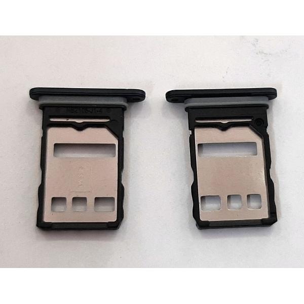 Soporte o bandeja dual sim negra para Huawei Nova 9 NAM-AL00 calidad premium