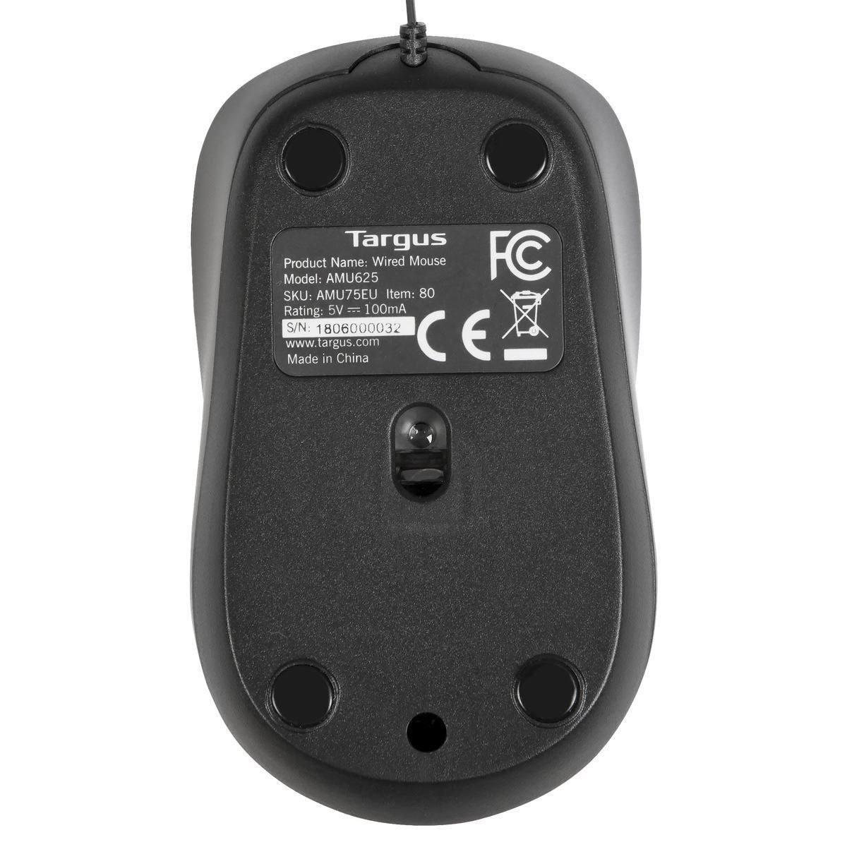 Mouse ratón targus blue trace compacto