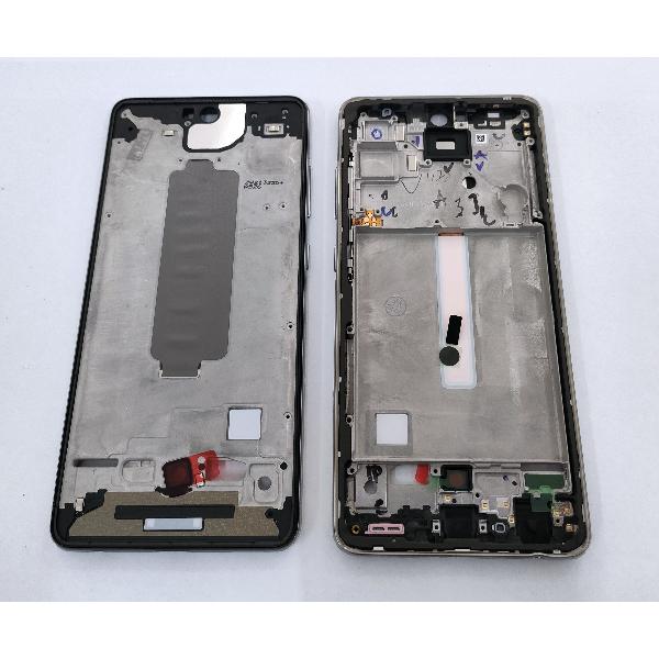 Carcasa central o marco plata para Samsung Galaxy A52 4G A525 SM-A525F calidad premium
