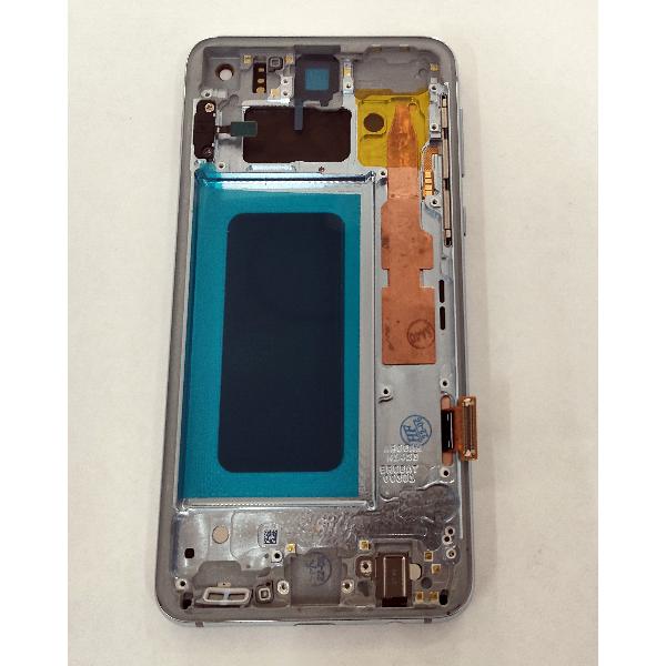 Pantalla lcd para Samsung Galaxy S10e G970F mas tactil negro mas marco azul Calidad Premium