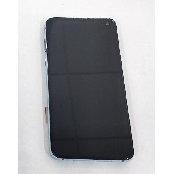 Pantalla lcd para Samsung Galaxy S10e G970F mas tactil negro mas marco azul Calidad Premium