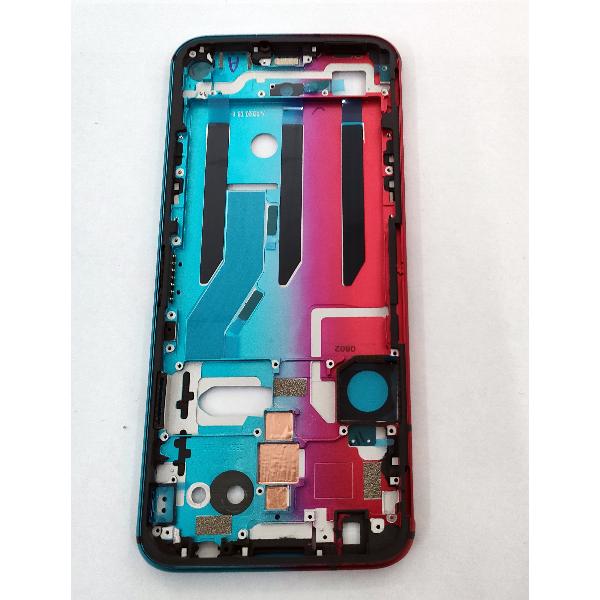 Carcasa central o marco azul rojo para ZTE Nubia Red Magic 5S calidad premium