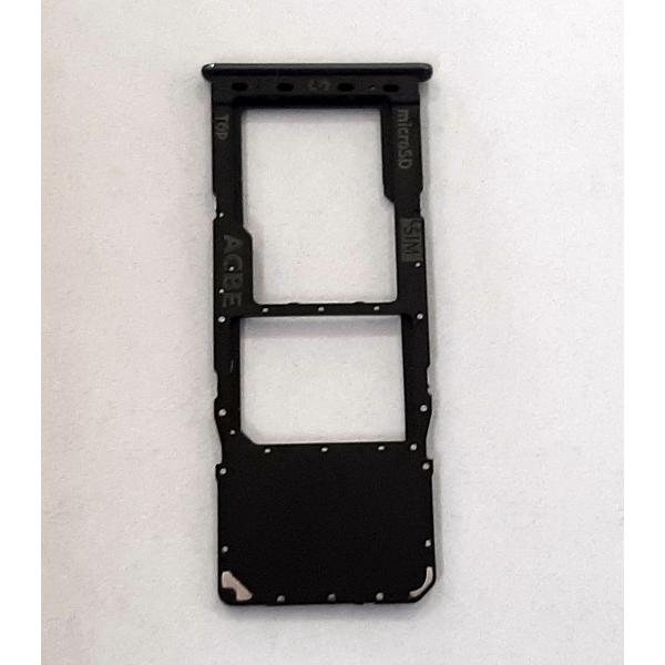 Soporte o bandeja single sim negra para Samsung Galaxy A32 SM-A325 calidad premium