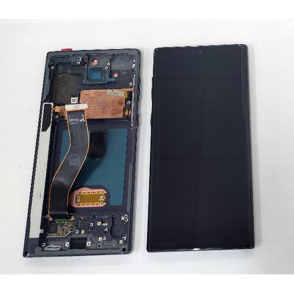 Pantalla lcd para Samsung Galaxy Note 10 N970 SM-N970F mas tactil negro mas marco negro calidad premium