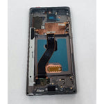 Pantalla lcd para Samsung Galaxy Note 10 N970 SM-N970F mas tactil negro mas marco plata calidad premium