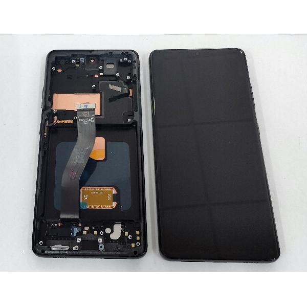 Pantalla lcd para Samsung Galaxy S21 Ultra 5G SM-G998F mas tactil negro mas marco negro calidad premium