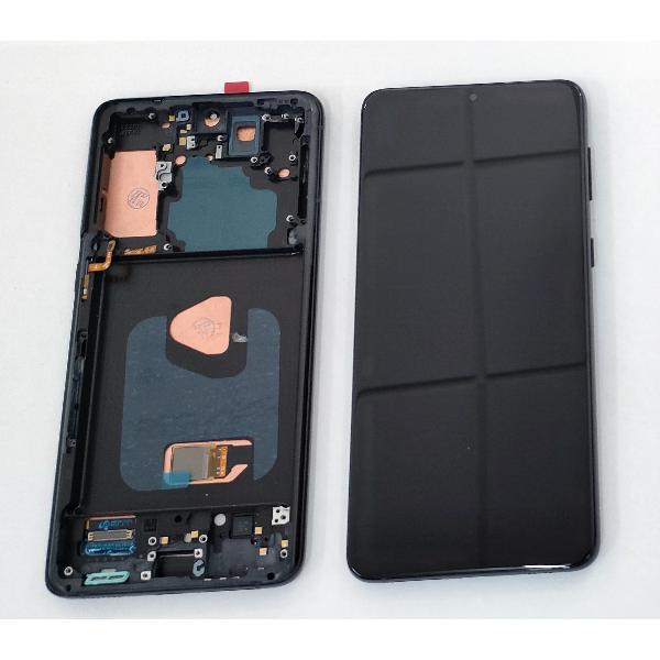 Pantalla lcd para Samsung Galaxy S21 Plus 5G SM-G996 mas tactil negro mas marco negro calidad premium