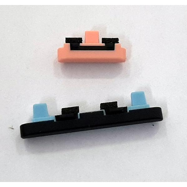 Set 2 botones negro rosa para Google Pixel 4 XL G020JG020P G020Q GA01181-US GA01182-US GA01180-US calidad premium