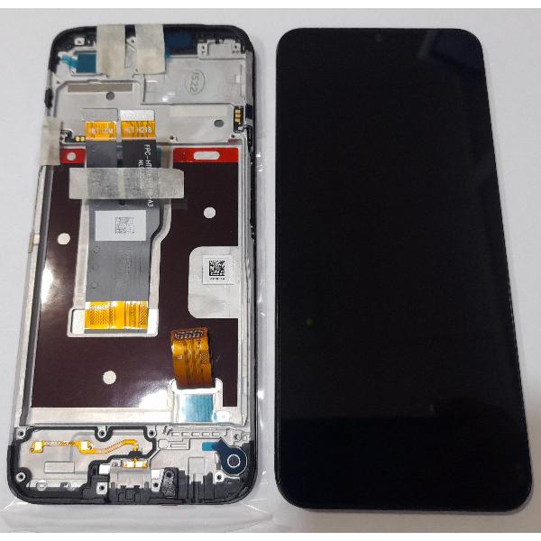 Pantalla lcd para Realme C31 RMX3501 mas tactil negro mas marco negro Service Pack Premium