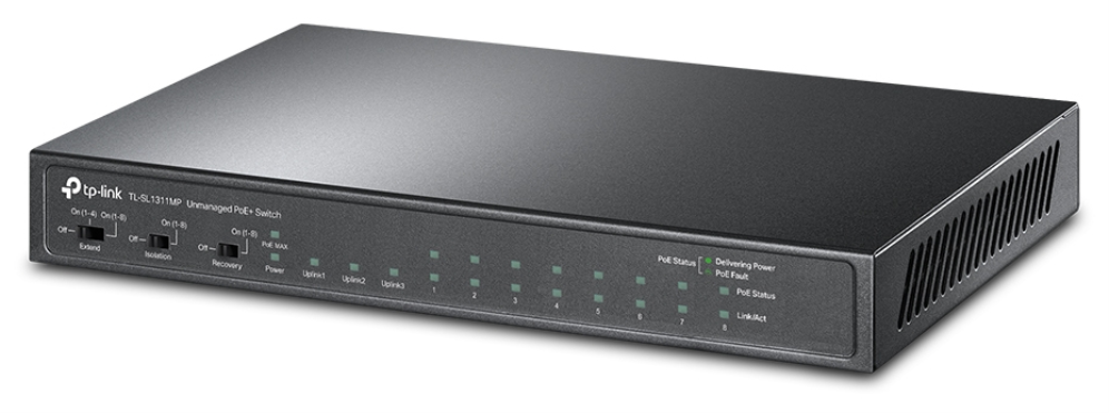 Switch tp - link tl - sl1311mp 11 puertos