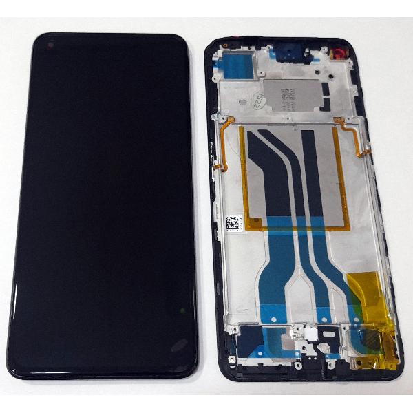 Pantalla lcd para Realme GT2 4909345 mas tactil negro mas marco Service Pack Premium