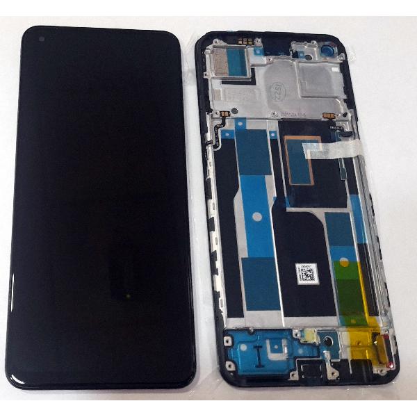 Pantalla lcd para Realme 9 Pro Plus 4909496 mas táctil negro mas marco Service Pack Premium