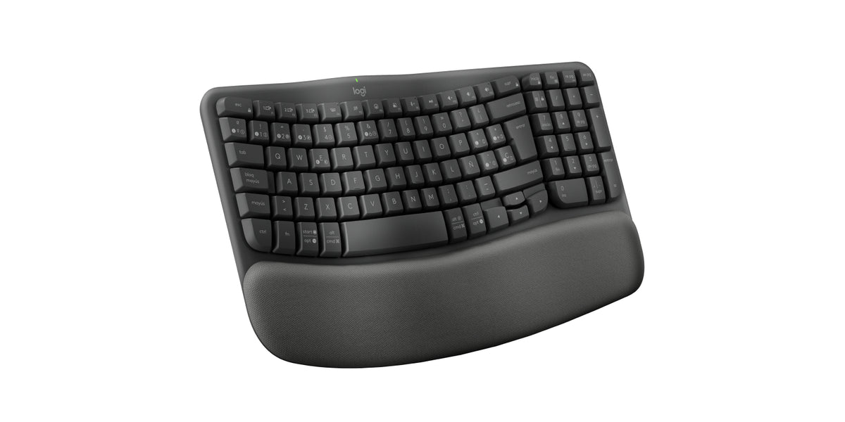 Teclado logitech wave keys bluetooth negro