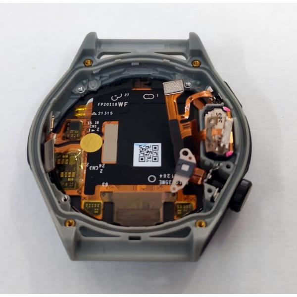 Pantalla lcd para  Huawei Watch GT Runner 46mm mas tactil negro mas marco gris calidad premium