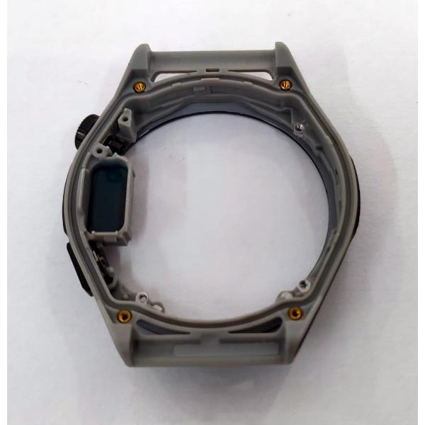 Carcasa frontal o marco gris para Huawei Watch GT Runner 46mm calidad premium