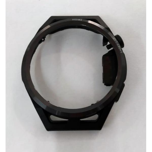 Carcasa frontal o marco negro para Huawei Watch GT Runner 46mm calidad premium