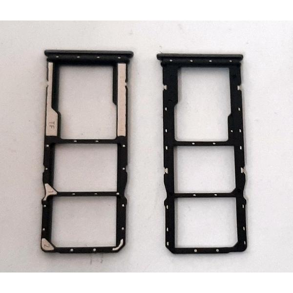 Soporte o bandeja sim negra para Xiaomi Redmi 10C calidad premium