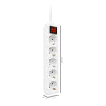 Regleta Ewent 5 tomas shucko 16a interruptor