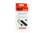 Hub USB Equip life a 4 x USB 3.2 - 1 x USB tipo c + adaptador USB tipo c