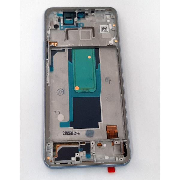 Pantalla lcd para Xiaomi Redmi Note 11 Pro Plus 5G mas tactil negro mas marco azul calidad premium