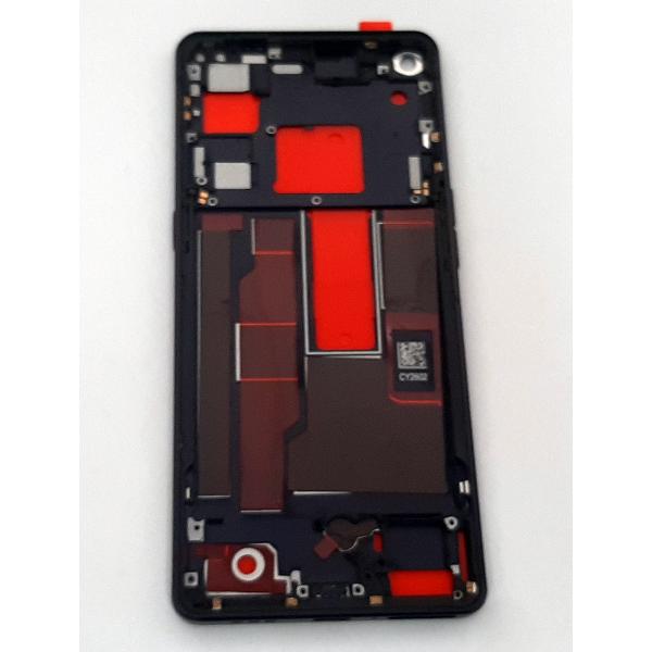 Carcasa central o marco negro para Oppo Find X2 Neo calidad premium