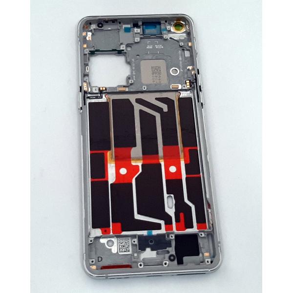 Carcasa central o marco plata para Oppo Find X5 Pro CPH2305 calidad premium