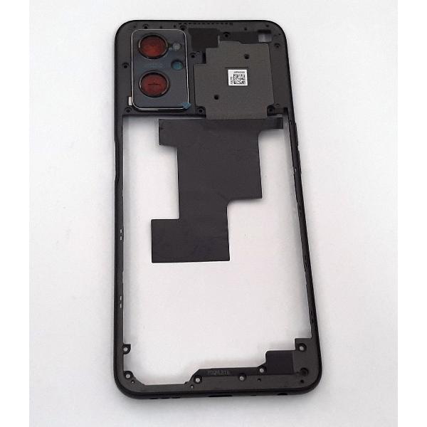 Carcasa trasera o marco negro para Realme 9I RMX3491 calidad premium