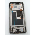 Pantalla lcd para ZTE Red Magic 6R mas tactil negro mas marco plata calidad premium