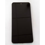 Pantalla lcd para ZTE Red Magic 6R mas tactil negro mas marco plata calidad premium