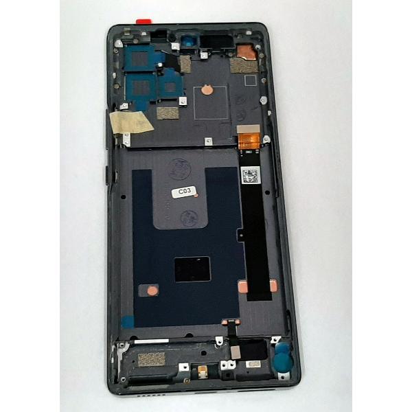 Pantalla lcd para ZTE Axon 30 Ultra mas tactil negro mas marco negro calidad premium
