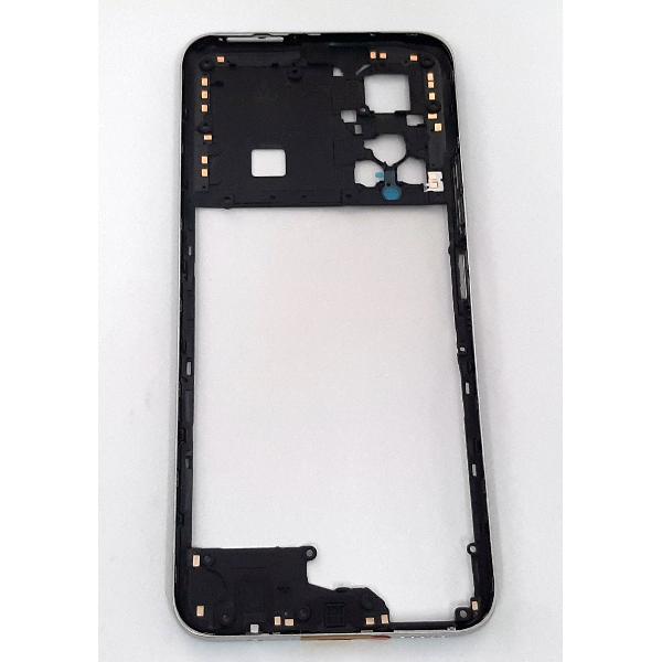 Carcasa central o marco plata para Huawei Honor X7 calidad premium