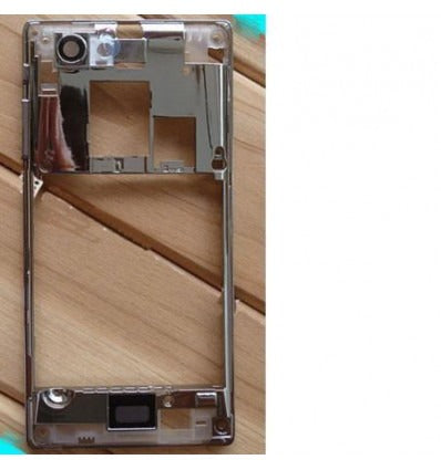 Sony Xperia J ST26I carcasa trasera color plata