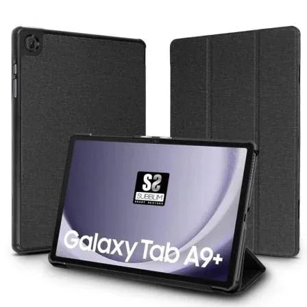 Funda Subblim Shock Case para Tablets Samsung Galaxy Tab A9+ X210/ Negra - PixelPlaza