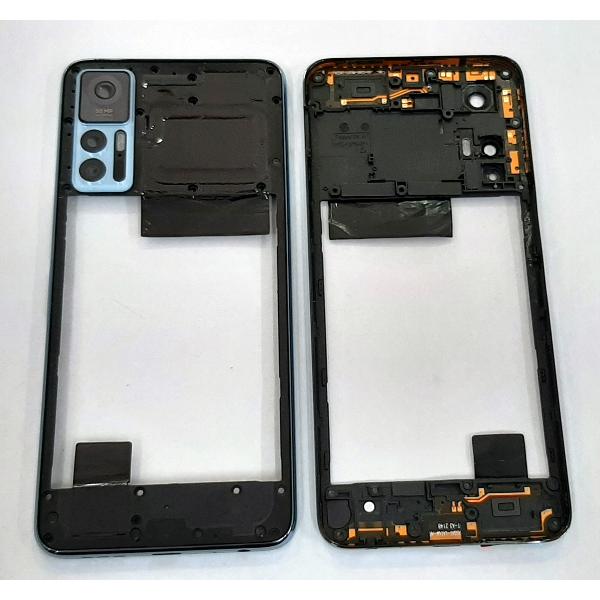 Carcasa trasera o marco azul para TCL 30 5G T676 calidad premium