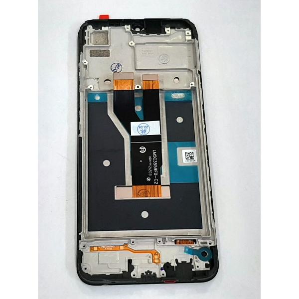 Pantalla lcd para Realme C21 mas tactil negro mas marco negro compatible