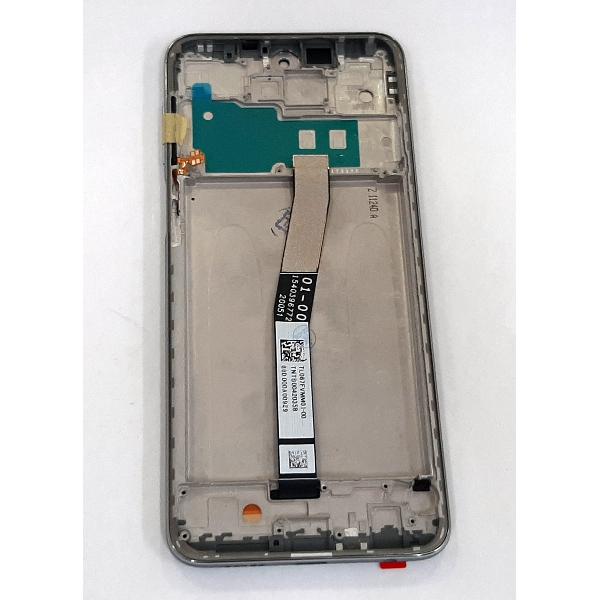 Pantalla lcd para Xiaomi Redmi Note 9s Note 9 Pro mas tactil negro mas marco plata compatible