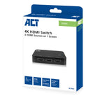 Conmutador HDMI 4K, 3x1
