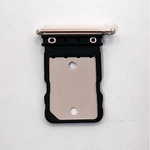 Soporte o bandeja single sim dorada para Google Pixel 6 Pro calidad premium