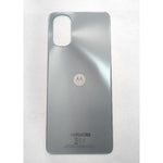 Tapa trasera o tapa bateria plata para Motorola Moto E32S XT2229 5S58C20815 Service Pack