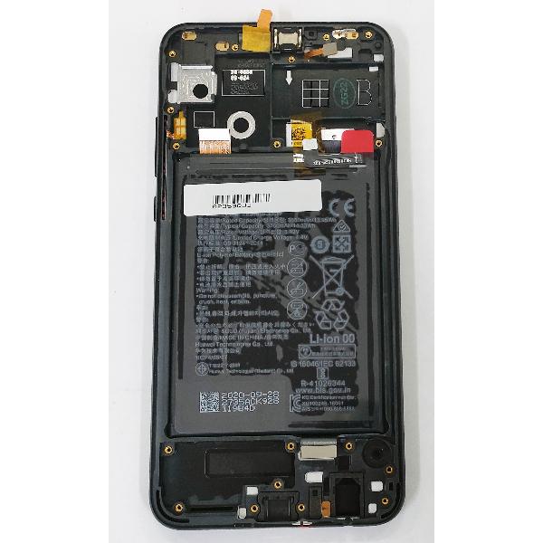 Pantalla lcd para Huawei Honor 9X Lite 02353QJJ mas tactil negro mas marco negro mas bateria Service Pack